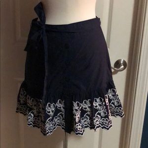 Draper James embroidered skirt